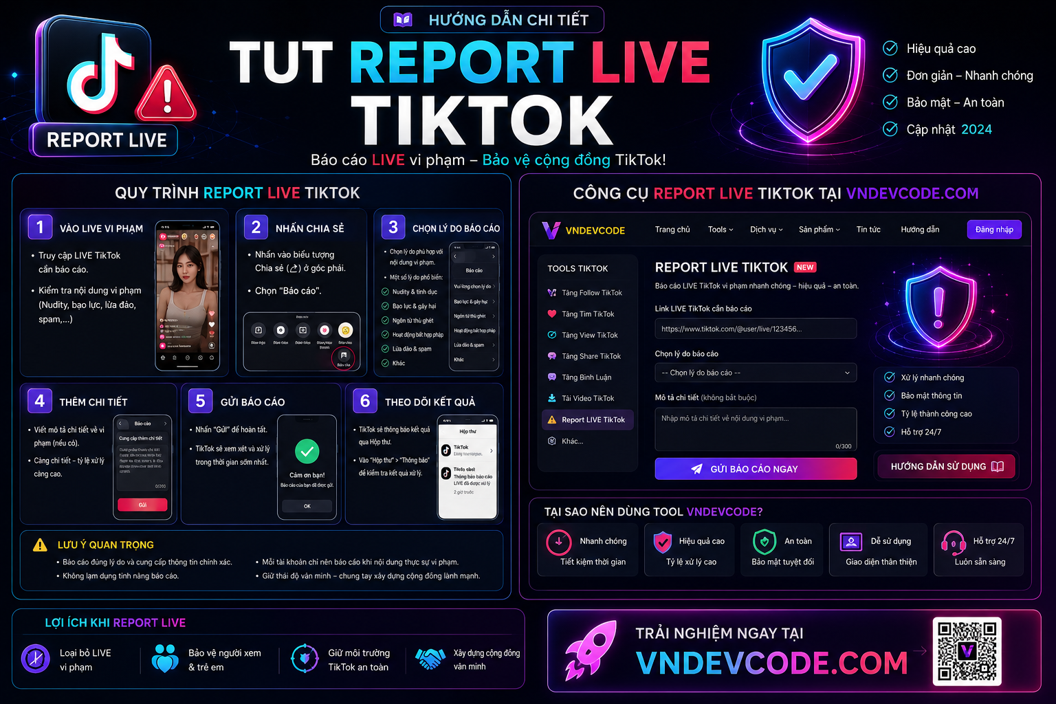 SHARE TUT REPORT LIVE TIKTOK